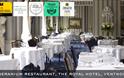 Inside dining room at The Royal Restaurant, Ventnor,  Isle of Wight, award-winning, local produce, quality cuisine