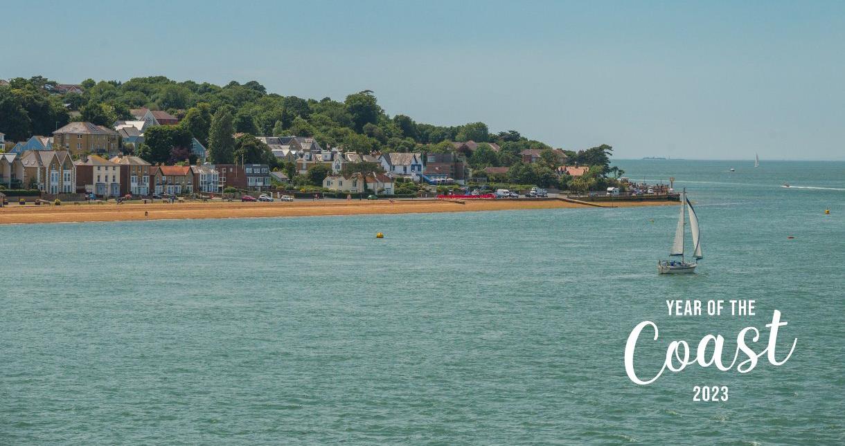 View of Cowes from the sea