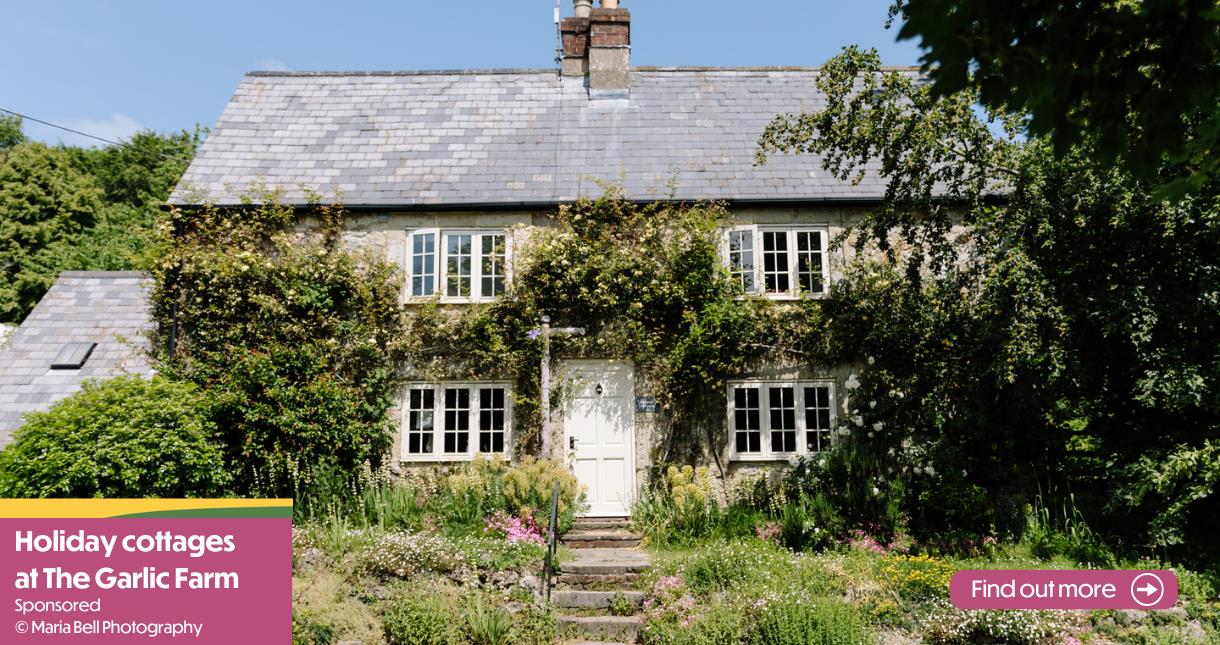 Holiday cottage at The Garlic Farm on the Isle of Wight