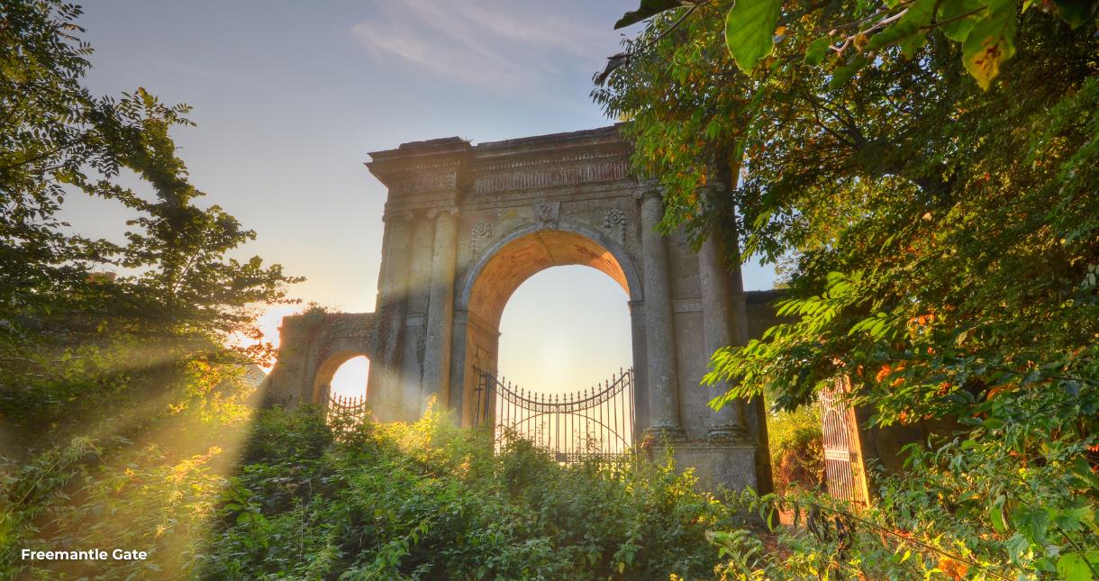 Freemantle Gate on the Isle of Wight