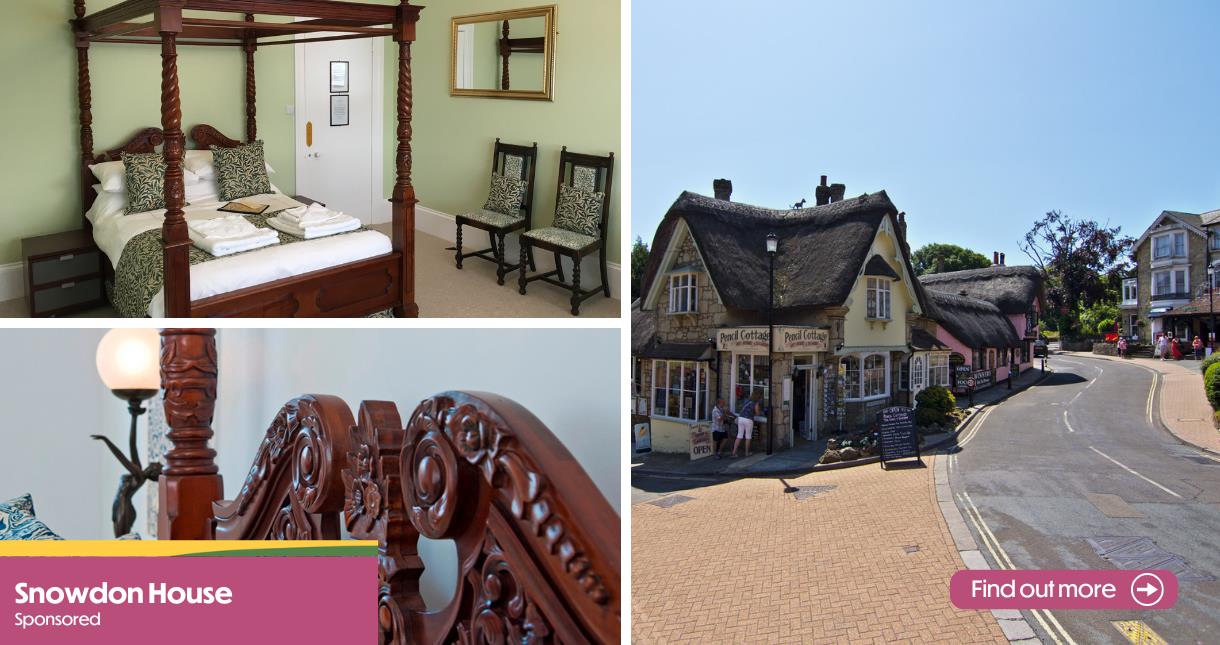 Bedrooms at Snowdon House and Shanklin Old Village on the Isle of Wight