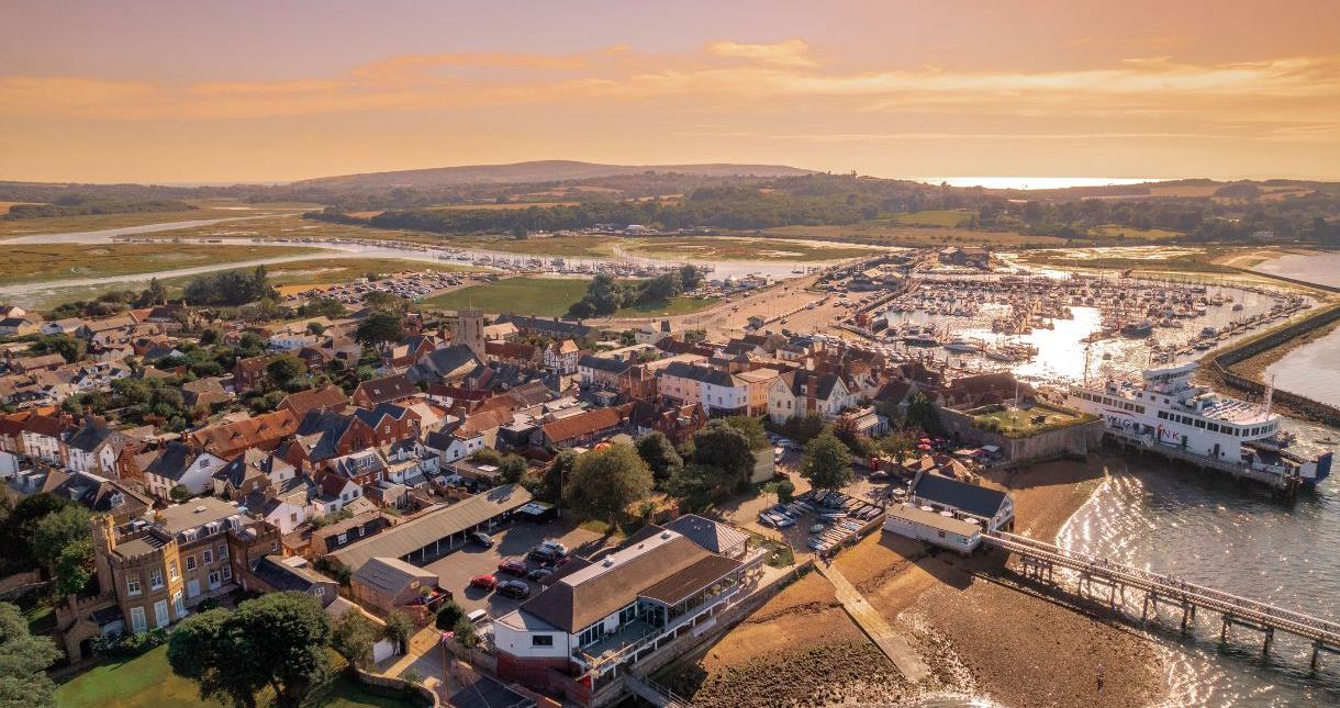 Aerial view of Yarmouth