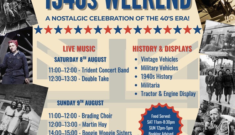 1940's weekend event at Goddards brewery, Isle of Wight, whats on