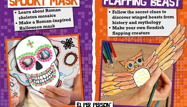 October half term activities at Isle of Wight museums, halloween events, whats on, children's events