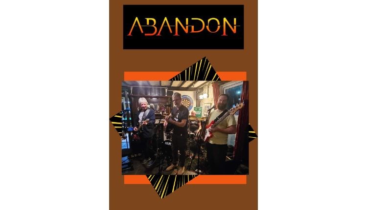 Abandon poster, live music at The Bugle Inn, Brading, Isle of Wight, event, what's on