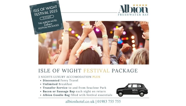 Isle of Wight, Things to Do, Accommodation, IOW Festival, Albion Hotel, Freshwater