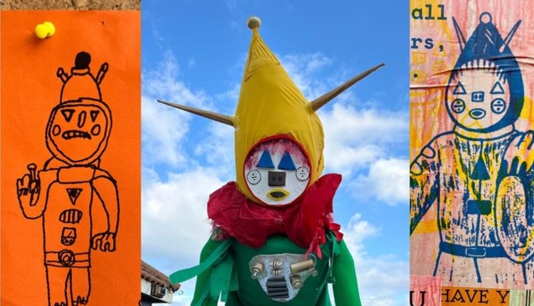 Isle of Wight, things to do, Quay Arts, Newport, Alien Clown Costume making
