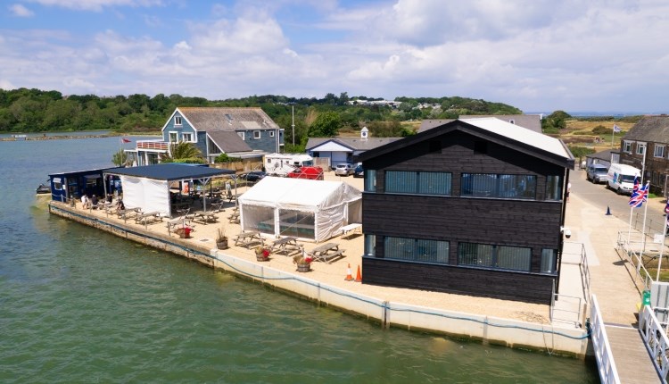 Isle of Wight, Things to do, Bembridge Harbour, harbour buildings and office