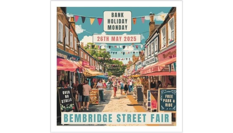 Isle of Wight, Things to do, Bembridge Street Fair, Bank Holiday 26th May 2025