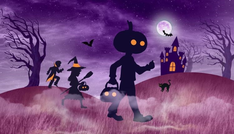 Halloween cartoon, October Half Term fun at Carisbrooke Castle, what's on, children event, Isle of Wight