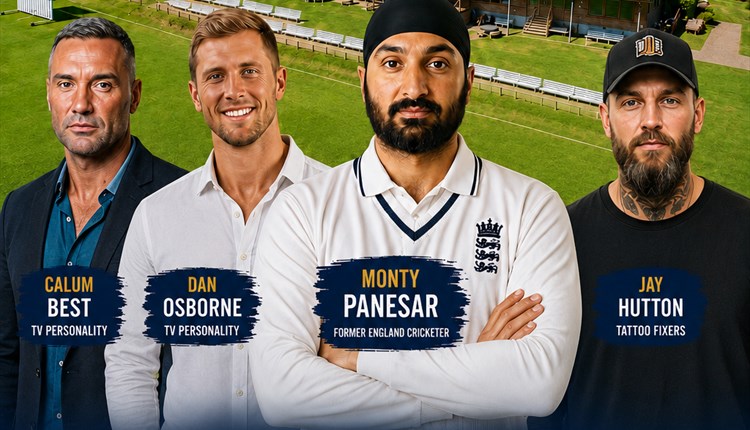 celebrity cricket match, newclose cricket ground, Isle of Wight, whats on, sporting events