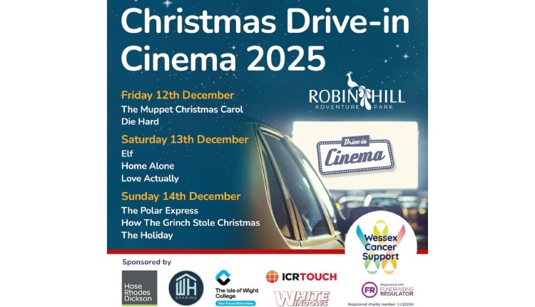 Isle of Wight, Things to do, Christmas Drive In, Robin Hill, Downend
