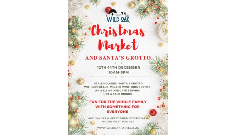 Isle of Wight, Things to do, Christmas Market, Wild Oak Farm, Briddlesford