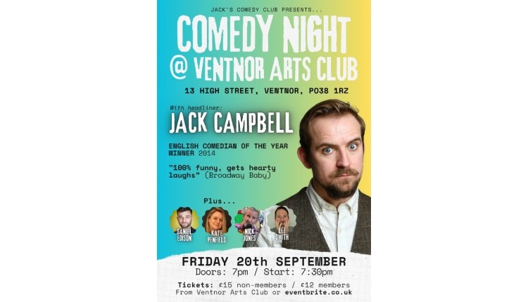 Isle of Wight, Things to do, Comedy Night, theatre, VENTNOR,