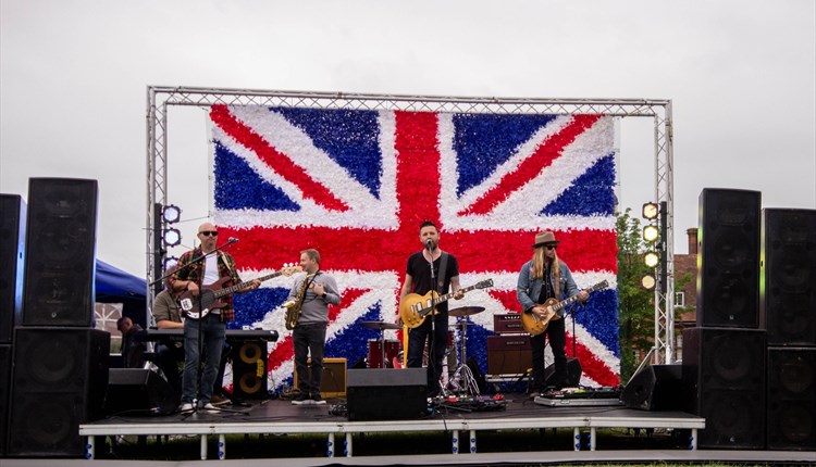 Bank Holiday Monday Garden Party with Cornerstone