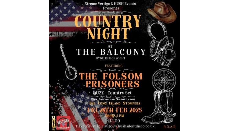 Isle of Wight, things to do, Country Night at the Balcony, RYDE,