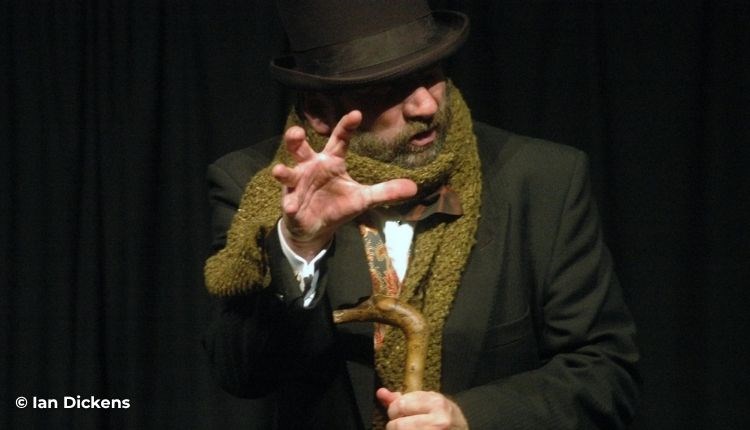Gerald Dickens performing, Dickens Christmas House Party at The Royal Hotel, Isle of Wight, what's on, event