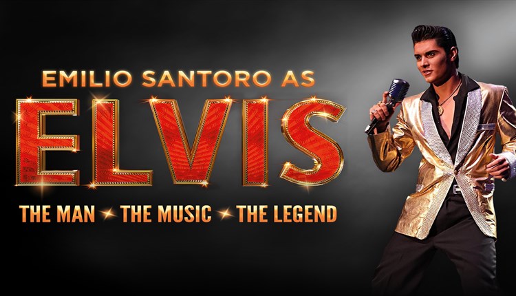 Elvis Presley tribute poster, Medina Theatre, music event, what's on, Newport, Isle of Wight