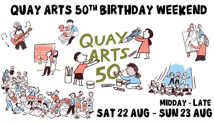 Quay arts birthday celebrations, Isle of Wight, things to do, family events