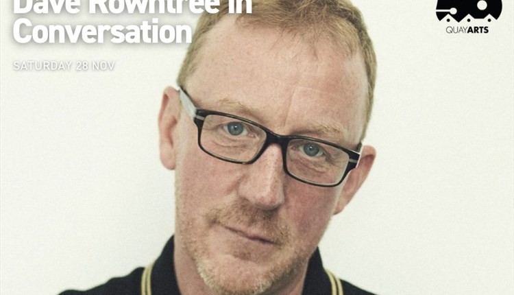 Dave Rowntree in conversation at quay arts newport, Isle of Wight, arts and culture events, whats on