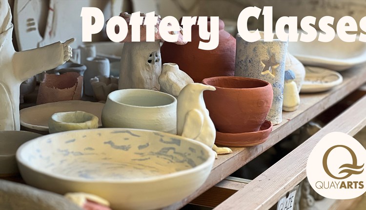 Pottery classes at quay arts centre newport, isle of wight, arts and crafts events, family friendly
