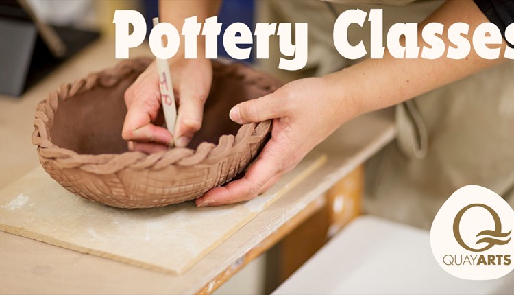 Pottery classes at quay arts, Isle of Wight, Arts and crafting workshops and events