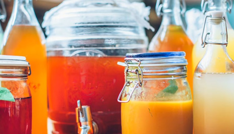 Variety of fermentations in a jar, The Garlic Farm, Isle of Wight, what's on, event, workshop, food