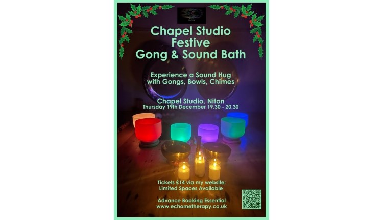 Isle of Wight, Things to do, Health and Wellbeing, Gong & Sound Bath, Niton