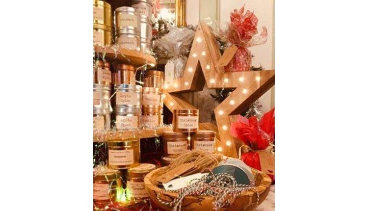 Isle of Wight, Garlic Farm, Pop Up Shop, Christmas Market