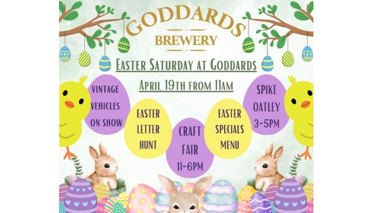 Isle of Wight, things to do, Easter at Goddards Brewery, Fair, poster