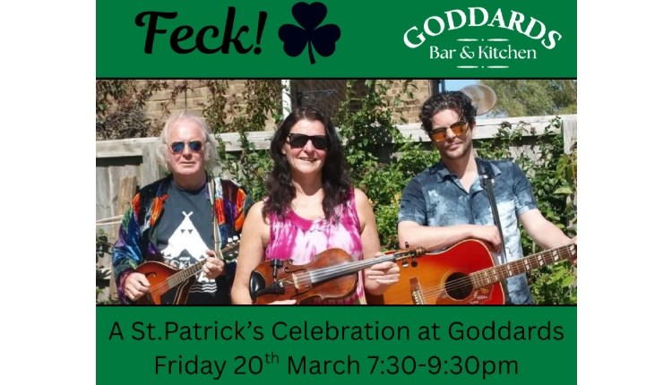 Isle of Wight, Things to do, Live Music, Goddards Bar and Kitchen, Feck! Trio, St Patricks Day Music