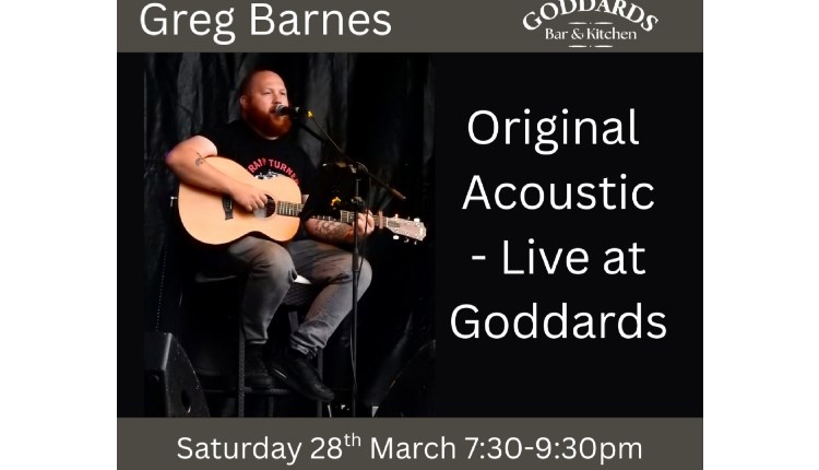 Isle of Wight, Things to do, Live Music, Goddards, Greg Barns