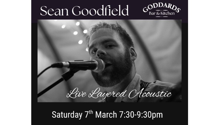 Isle of Wight, Things to do, Live Music, Goddards Bar and Kitchen, Sean Goodfield