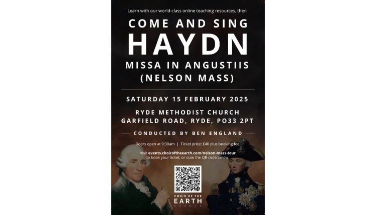 Isle of Wight, Things to do, HAYDN at Ryde Methodist Church, Come and Sing