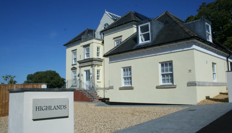 Outside view of Highlands, Shanklin, Isle of Wight, Accommodation, Self Catering Apartments