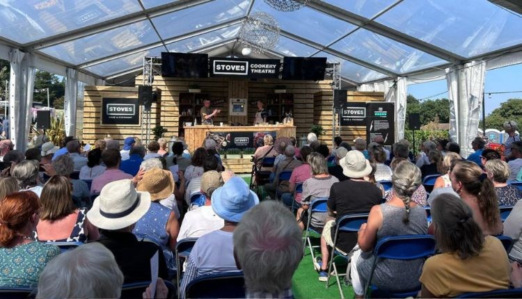 Hugh Fearnley-Whittingstall on the Chefs stage at The Great Wight Bite, food and drink festival, Cowes, Isle of Wight, event, what's on - Credit: IOW