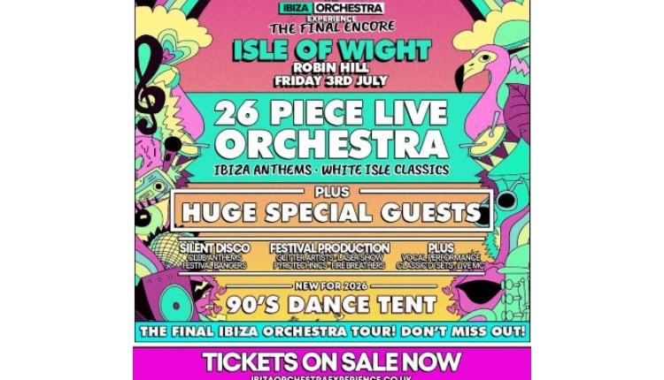 Isle of Wight, Things to do, Ibiza Orchestra, Concert, Robin Hill, Downend, Newport