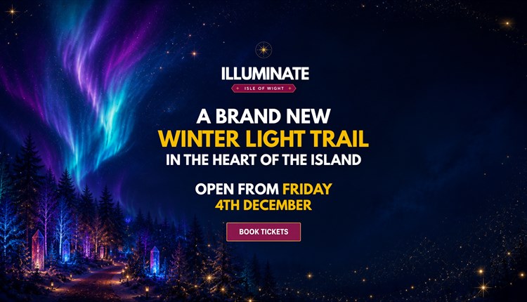 Illuminate at robin hill, Christmas events Isle of Wight