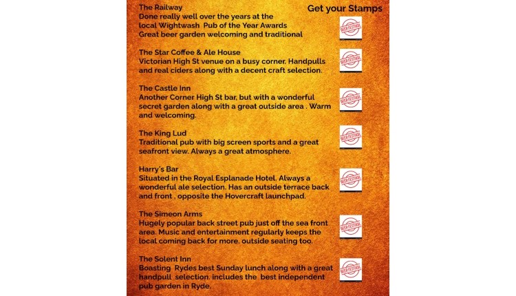 Isle of Wight, Things to do, Independent Pubs, Beer Cider and Craft Fest, Ryde