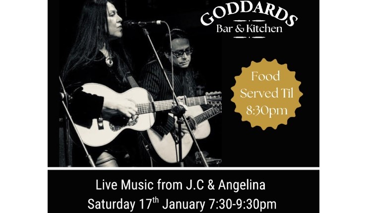 Isle of Wight, things to do, Live music, Goddards Bar and Kitchen, JC & Angelina