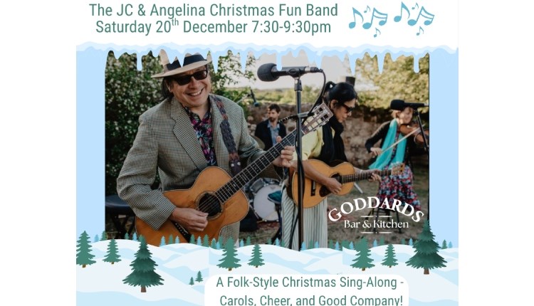 Isle of Wight, Things to do, Live Music, The JC & Angelina Christmas Fun Band @ Goddards Bar and Kitchen, Christmas