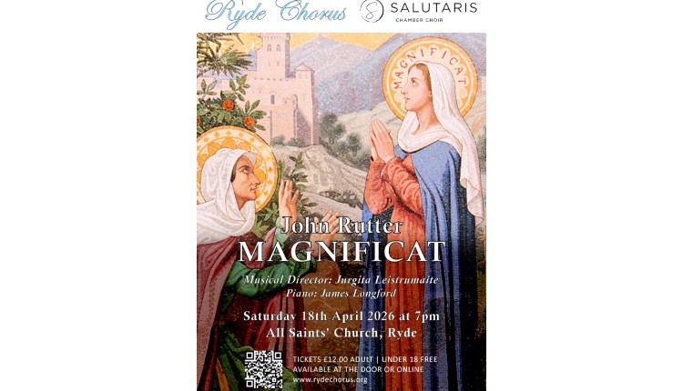 Isle of Wight, Things to do, Events, Ryde Chorus, Concert