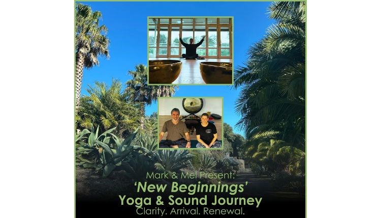 Poster of the yoga and sound event, sound bath, health and wellness, Isle of Wight, activity, Things to do, what's on