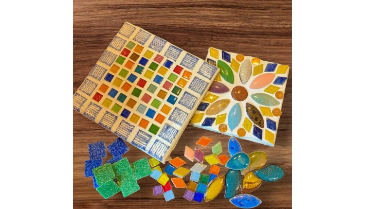 Isle of Wight, things to do, mosaic craft workshop, Calbourne Watermill