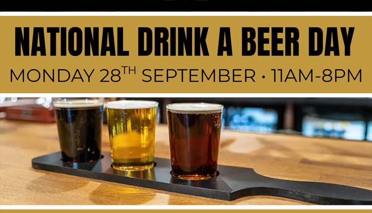 National drink a beer day at Goddard's brewery, Isle of Wight, whats on