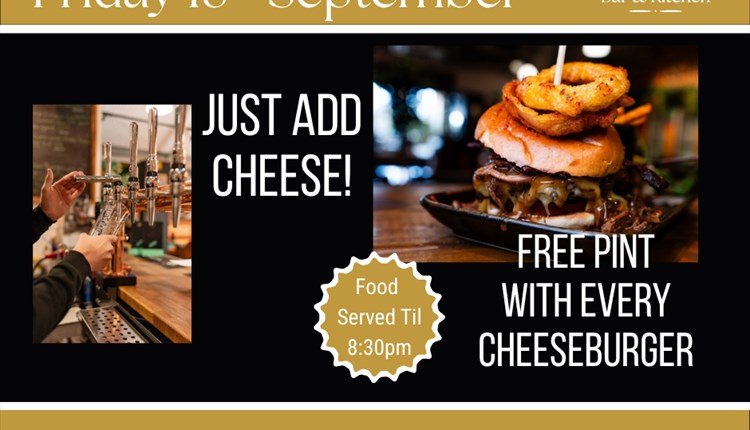 National cheeseburger day at Goddard's brewery, Isle of Wight,