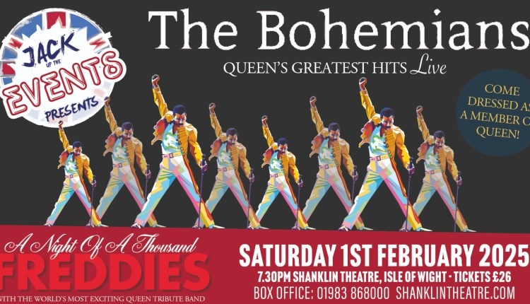 Isle of Wight, Things to do, Shanklin Theatre, Jack Up events, A Night of a Thousand Freddies