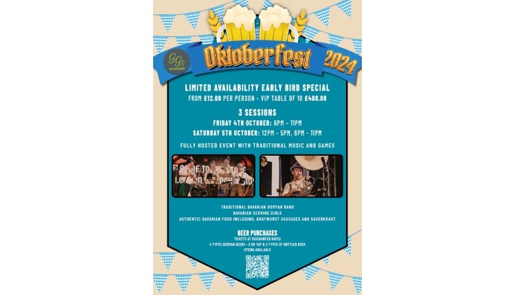 Isle of Wight, Things to do, Events, Oktoberfest, GG's, Newport