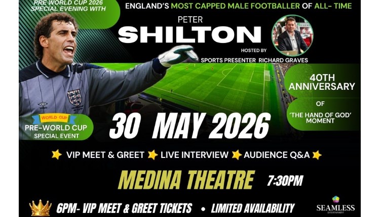 Isle of Wight, Things do to, Medina Theatre, An Evening With Peter Shilton, Newport