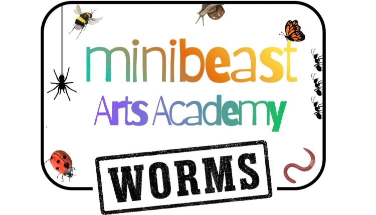visit isle of wight, things to do, poster with bugs, worms, spiders and insects